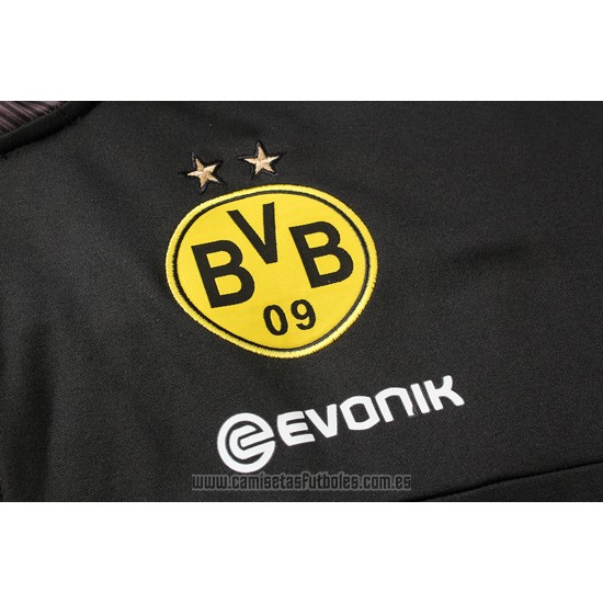 Chaqueta con Capucha del Borussia Dortmund 2019-2020 Negro